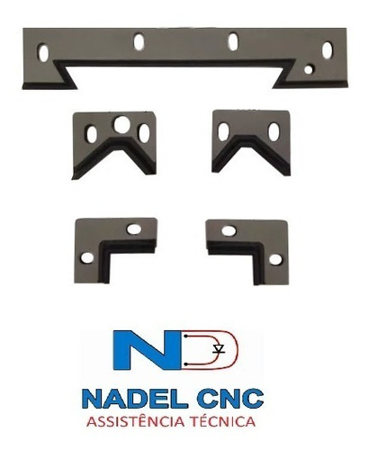 Raspadores / Limpadores Torno Centur 30d Romi 5 Peças