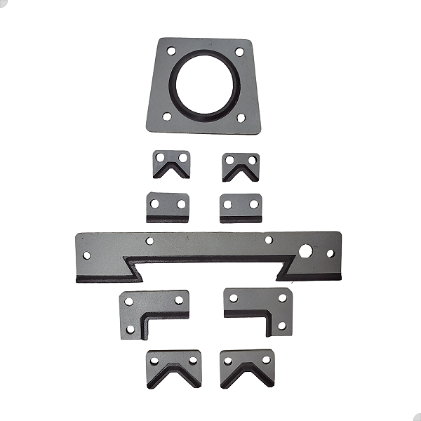 Raspadores Limpadores Torno Mascote Ms Nardini 10 Peças