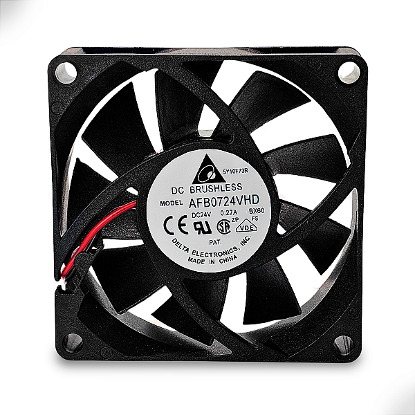 Cooler / Ventilador DELTA Afb0724vhd / 70x70x20mm  / 24v