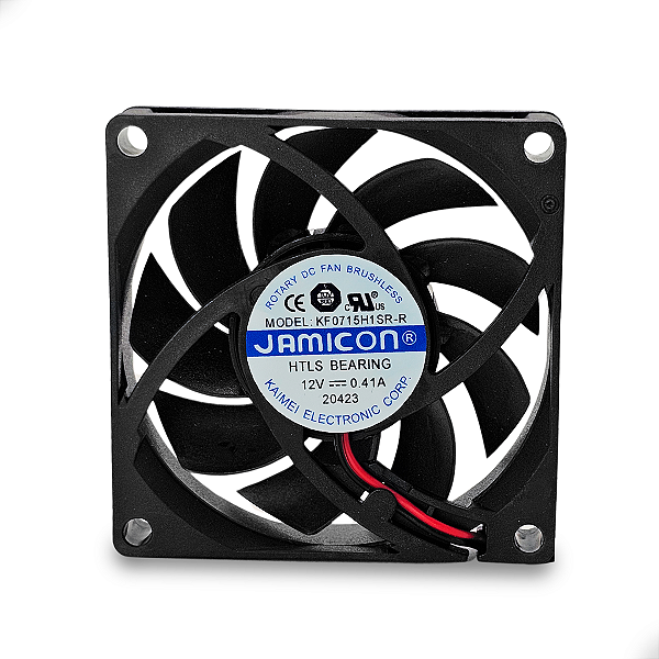 Ventilador / Cooler Jamicon Kf0715h1sr-r 70x70x15 / 12V