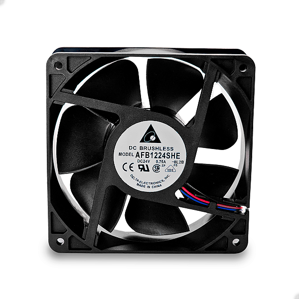 Cooler / Ventilador DELTA Afb1224she 120X120X38mm / 24v