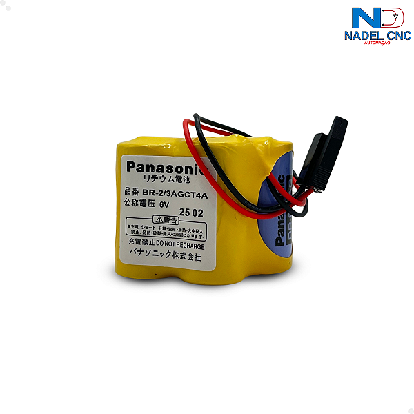 Bateria P/ Cnc Fanuc 6v Br-2/3agct4a