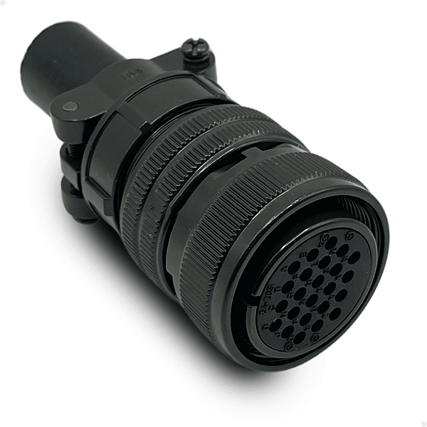 Conector 24-28S MILITAR FANUC / MITSUBISHI ETC 24 Vias Fêmea
