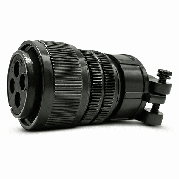 Conector Militar 22-22s Reto Fanuc, Mitsubishi, Yaskawa