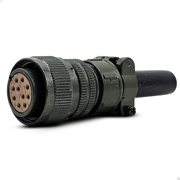 Conector Militar Weg Resolver 18-1s 10 Vias Servo Motor