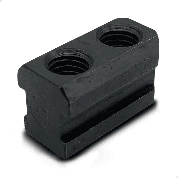 Porca T Dupla M10 placa autoblock BH 165 / BH 175 cnc romi