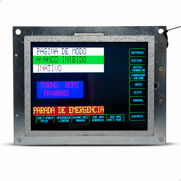 Monitor Lcd p/ cnc ROMI MACH 9 Centur / Discovery Novo