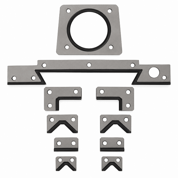 Raspadores Barramento ECO 14 Nardini Torno CNC 10pçs