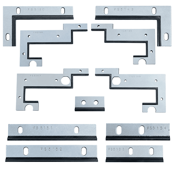 Raspadores Barramento Tornos Travis 1500 VEKER 4500/MVK 1700 - 11 peças