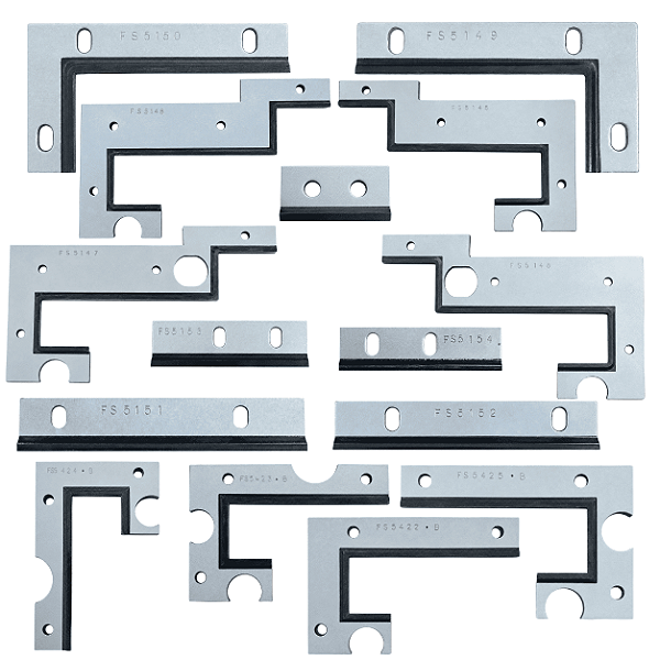 Raspadores Barramento Tornos Travis M2500/ Veker 4700 - 15 peças
