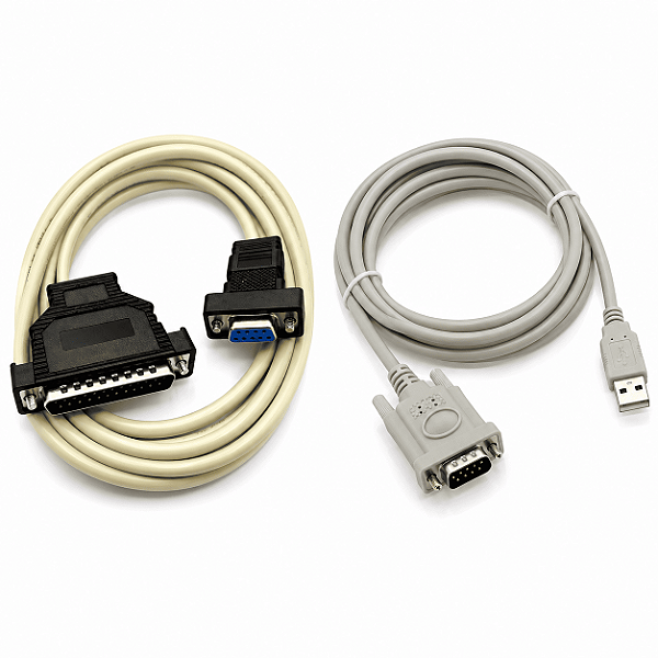 Cabo Serial P/comunicação + Usb Cnc Siemens/fanuc - 2m