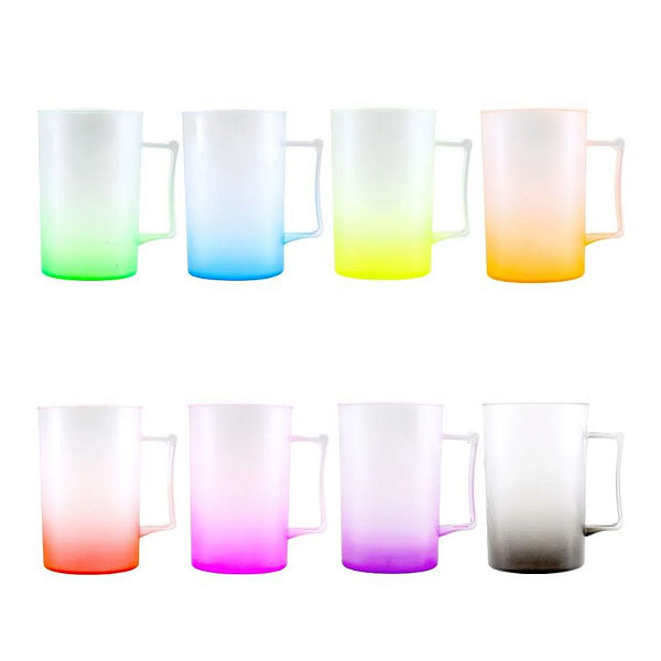 Caneca Chopp de Acrílico Degradê