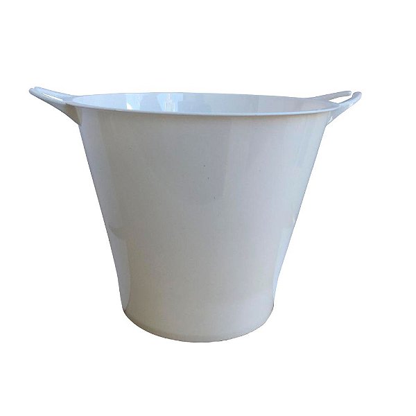 Balde de Gelo Branco 5 Litros