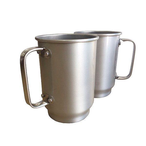 Caneca de Alumínio 600ml (P/ Sublimação)