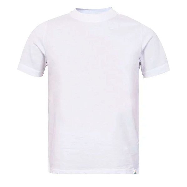 Camiseta de Poliester PREMIUM Branca P ao GG (P/ Sublimação)