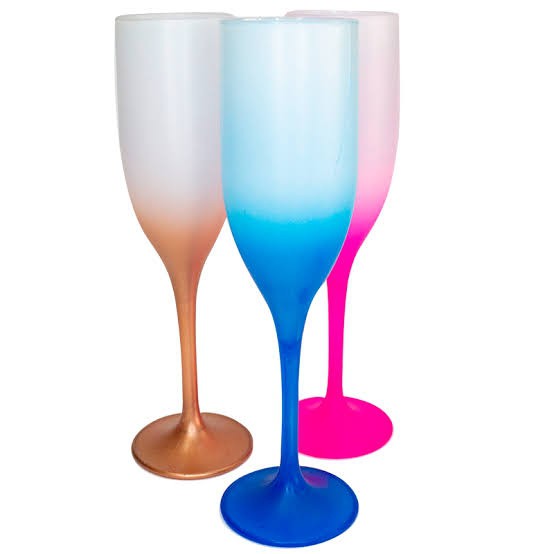 Taça de Champanhe degradê