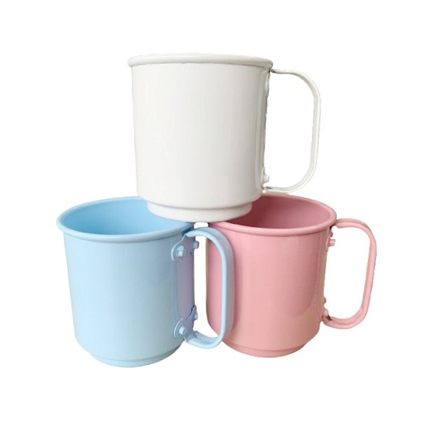 Caneca de alumínio colorida 400 ml (P/ Sublimação)