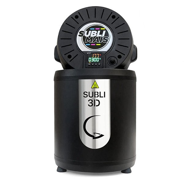 Máquina Subli 3D SUBLIMAIS Preta (P/ Sublimação)