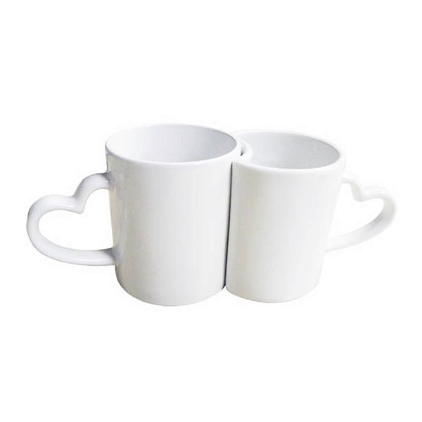 Caneca dupla love (P/ Sublimação)