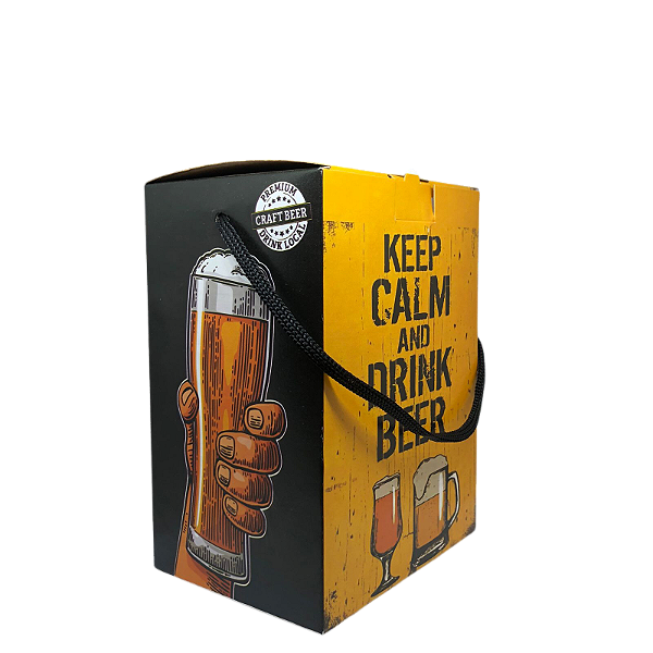 Caixinha para Caneca de Chopp 500ml " KEEP CALM"
