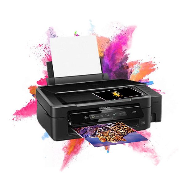 Impressora Epson L355 Ecotank A4 SEMI NOVA - SUBLIMÁTICA