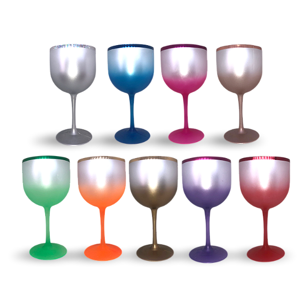 Taça Gin 500ml Borda metalica ( PROMOÇÃO!! )