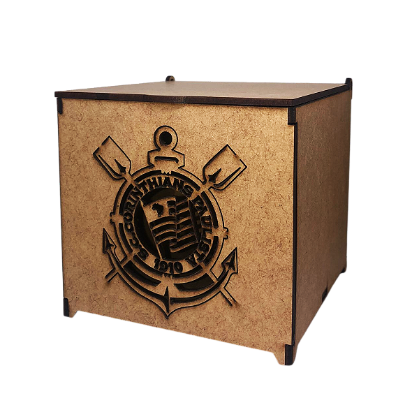 Caixinha para Caneca de MDF " Time Corinthians"
