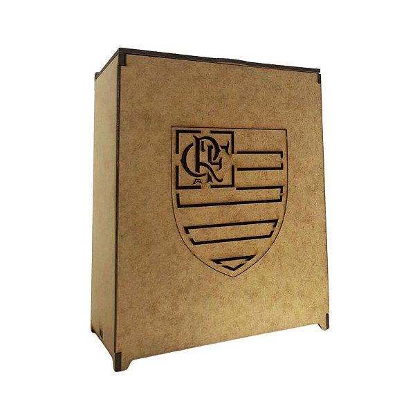 Caixa para Caneca de Chopp de MDF " Time Flamengo"