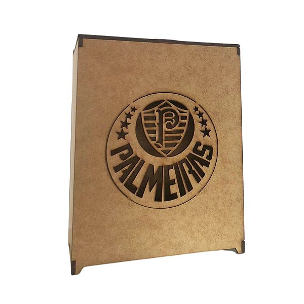 Caixa para Caneca de Chopp de MDF " Time Palmeiras"
