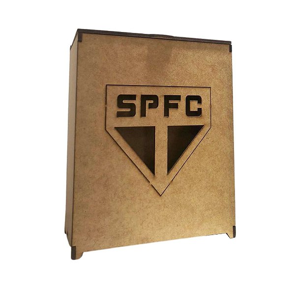 Caixa para Caneca de Chopp de MDF " Time São Paulo"