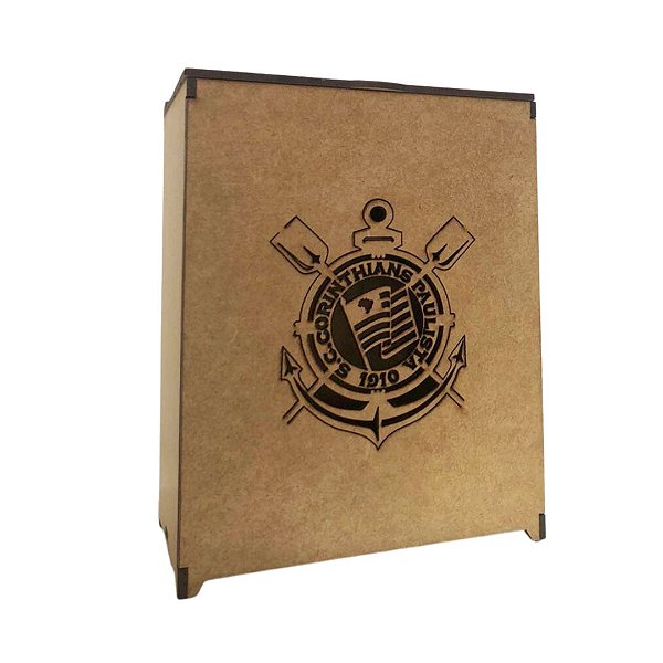 Caixa para Caneca de Chopp de MDF " Time Corinthians"