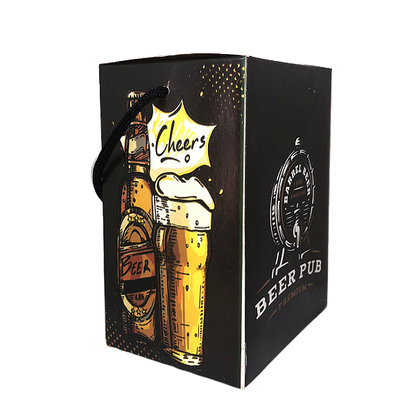 Caixinha para Caneca de Chopp 500ml " BEER PUB"