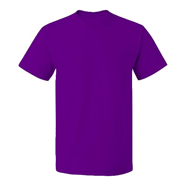 Camiseta de Poliester Roxa P ao GG  (P/ Sublimação)