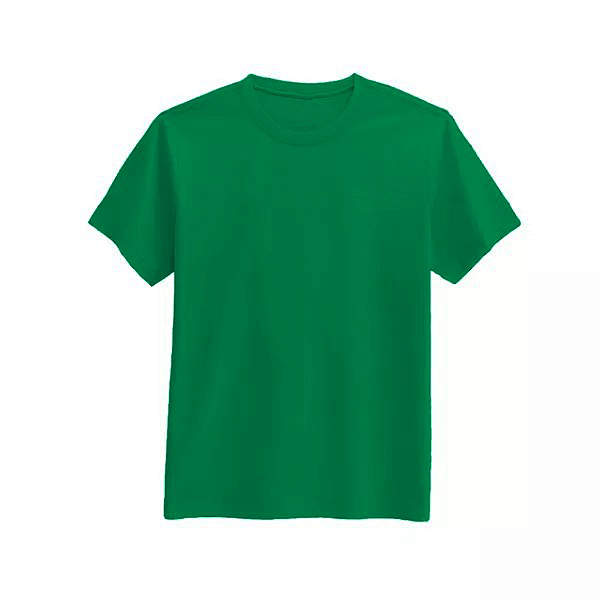 Camiseta de Algodão Verde escuro P ao GG  (P/ Sublimação)