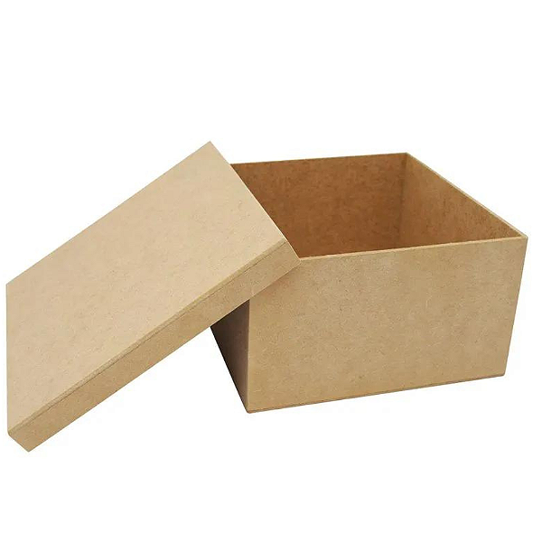 Caixa de MDF 20x20x10 cm - C/ Tamp
