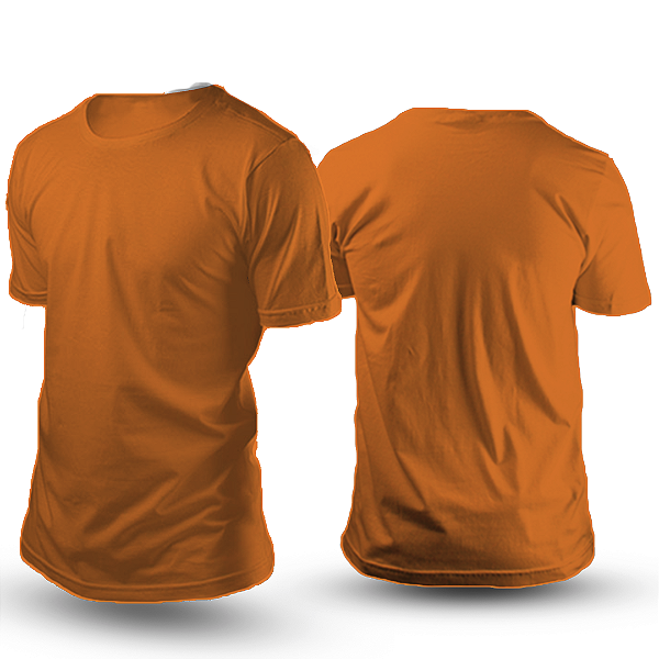 Camiseta Laranja Algodão Unissex OBM, DTF e Silk – Alta Qualidade e Durabilidade