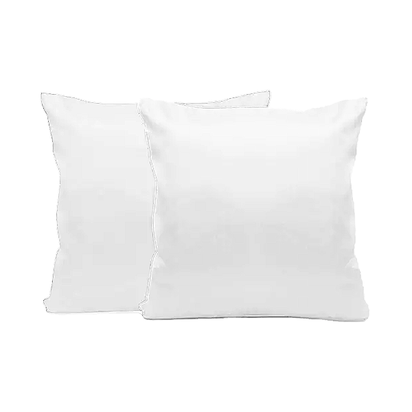Almofada Branca com Enchimento 40x40cm para Sublimação