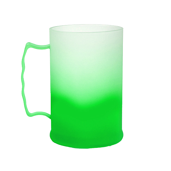 Caneca de Chopp Degradê Verde | 500ml
