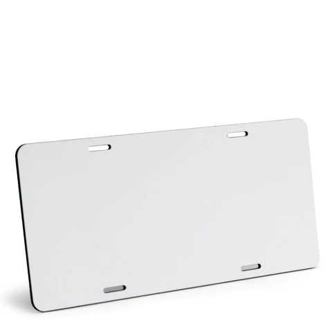 Placa de Carro MDF 3mm 27,5X12cm | Para Sublimação