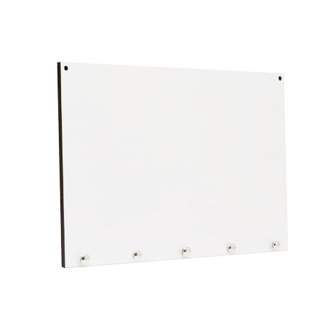 Porta-Chaves MDF 20x20cm | 3mm | 5 Rebites | Para Sublimação