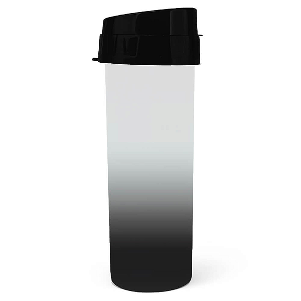 Garrafa Bio Baby Degradê Preto | Ideal para Personalização - 350 ml