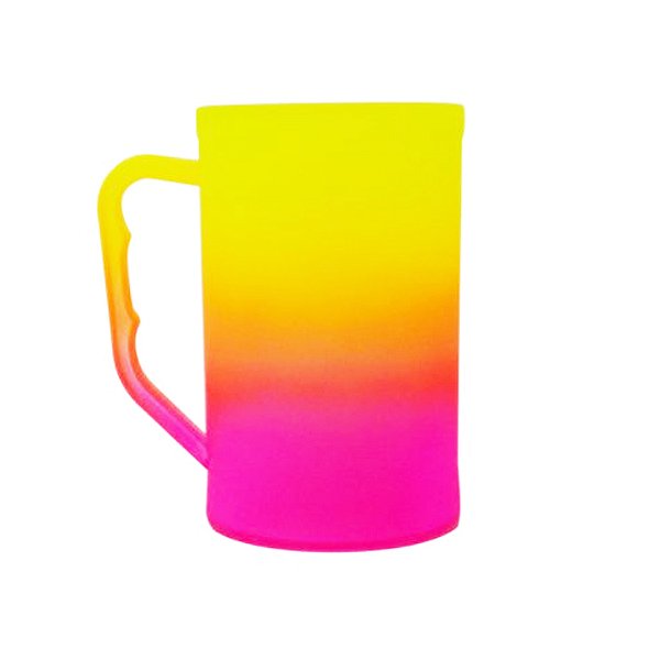 Caneca de Chopp Degradê Tricolor | 500ml
