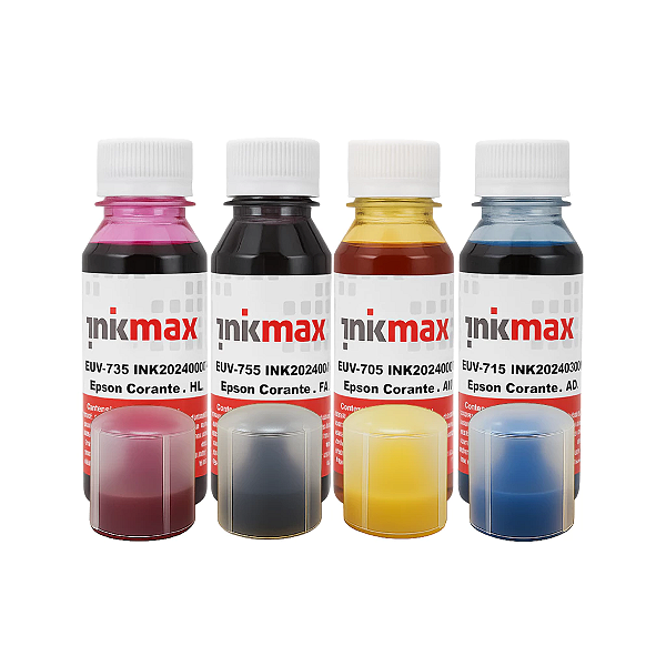 Tintas corante INKMAX 100 ML COM BICO