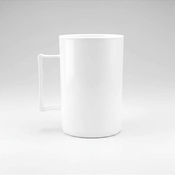 Caneca Chopp de Acrílico branca - 450 ml