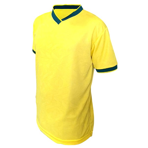 Camiseta de 100% DRY F IT JACQUARD do Brasil adulto P ao GG1 ( P/ sublimação ou DTF)
