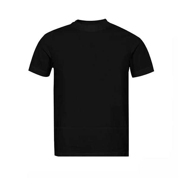 Camiseta Infantil Preta - Poliester