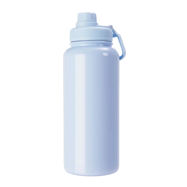 Garrafa Térmica Inox Azul Claro - 900mL