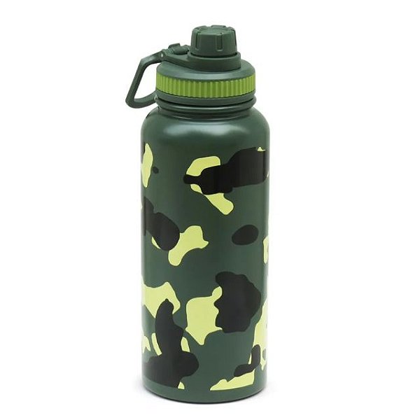 Garrafa Térmica Inox Camuflada - 900mL