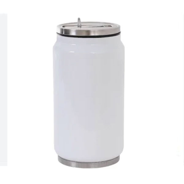 Latinha Térmica Metal Branca - 300mL