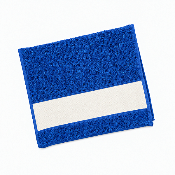 Toalha Lavabinho Azul Escuro 23x38cm